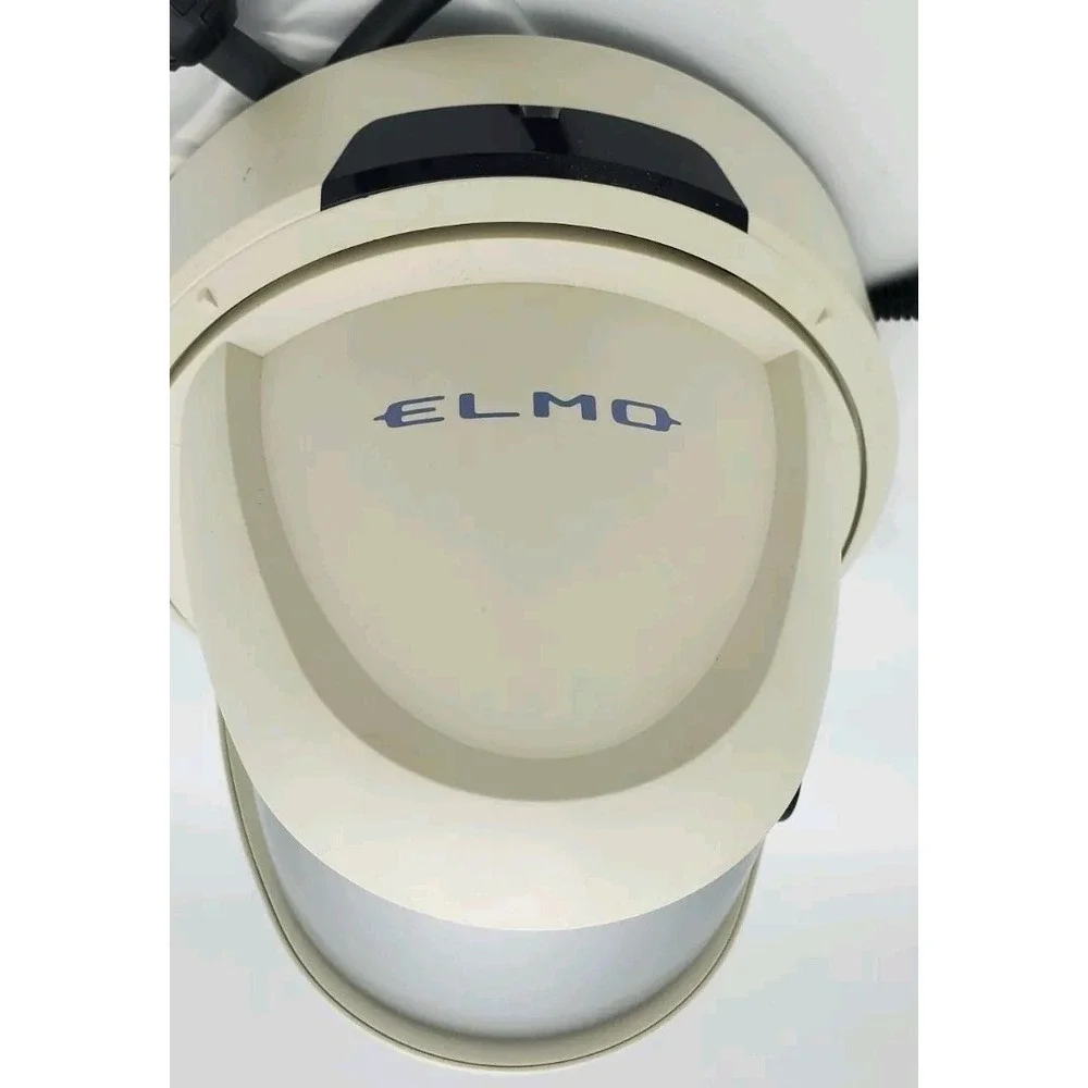 Elmo PTC-400C Pan Tilt Zoom Remote Controlled CCTV Camera Ceiling‎ Security Conf